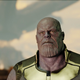 Thanos durante el proceso de digitalización y animación.